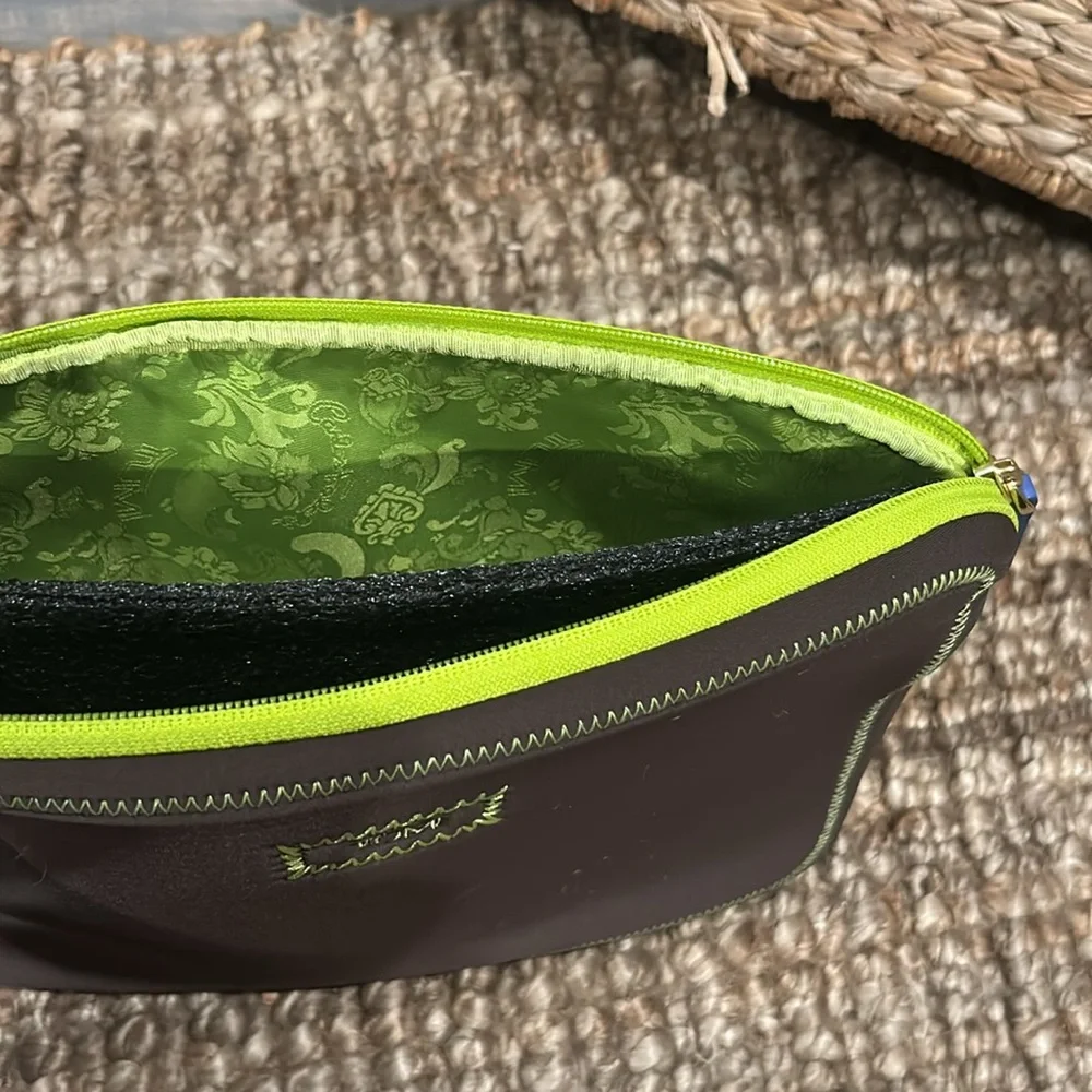 Tumi Brown/Yellowish Green Paisley Printed Laptop Bag